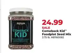 Runnings Domain Comeback Kid Foodplot Seed Mix offer