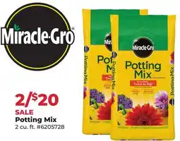 Runnings Miracle-Gro Potting Mix offer