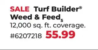 Runnings Scotts Turf Builder Weed & Feed 5 offer