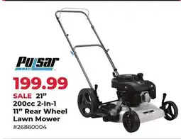 Runnings Pulsar 21 200cc 2-In-1 11 Rear Wheel Lawn Mower offer