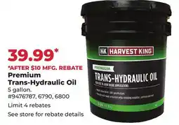 Runnings HK Premium Trans-Hydraulic Oil offer
