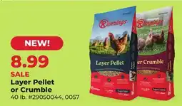 Runnings Layer Pellet or Crumble offer
