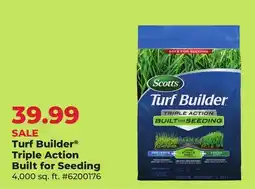Runnings Scotts Turf Builder Triple Action Built for Seeding offer