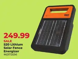 Runnings Gallagher S20 Lithium Solar Fence Energizer offer