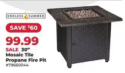 Runnings Endless Summer 30 Mosaic Tile Propane Fire Pit offer