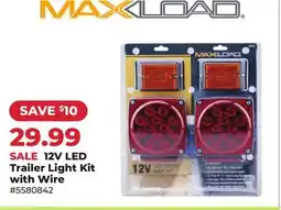 Runnings MAXLOAD 12V LED Trailer Light Kit with Wire offer