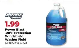 Runnings Prime Guard Power Blast-20ºF Protection Windshield Washer Fluid offer
