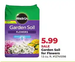 Runnings Miracle-Gro Garden Soil for Flowers offer