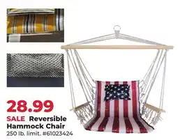 Runnings Backyard Expressions Reversible Hammock Chair offer