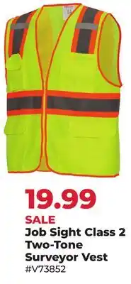 Runnings Tingley Job Sight Class 2 Two-Tone Surveyor Vest offer