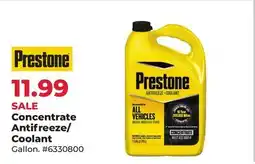 Runnings Prestone Concentrate Antifreeze/Coolant offer