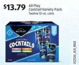 Aldi All Play Cocktail Variety Pack offer