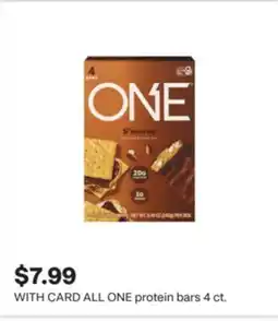 CVS ALL ONE protein bars offer