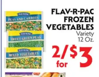 La Chiquita Food Market FLAV-R-PAC FROZEN VEGETABLES offer