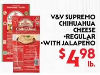 La Chiquita Food Market V&V SUPREMO CHIHUAHUA CHEESE offer