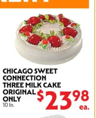 La Chiquita Food Market CHICAGO SWEET CONNECTION THREE MILK CAKE offer
