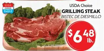 La Chiquita Food Market USDA Choice GRILLING STEAK offer