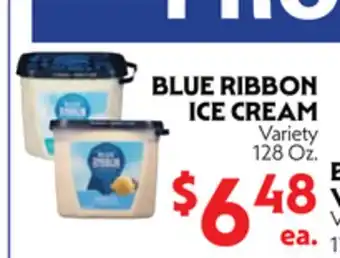 La Chiquita Food Market BLUE RIBBON ICE CREAM offer