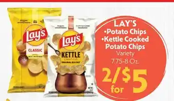 La Chiquita Food Market LAY'S Potato Chips Kettle Cooked Potato Chips offer