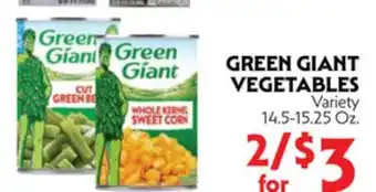 La Chiquita Food Market GREEN GIANT VEGETABLES offer