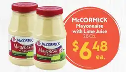 La Chiquita Food Market McCORMICK Mayonnaise with Lime Juice offer
