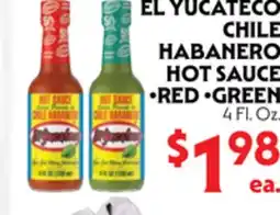 La Chiquita Food Market EL YUCATECO CHILE HABANERO HOT SAUCE offer