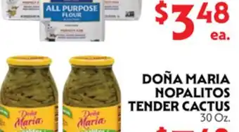 La Chiquita Food Market DOÑA MARIA NOPALITOS TENDER CACTUS offer