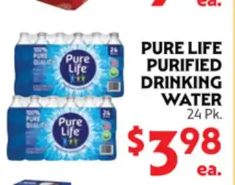 La Chiquita Food Market PURE LIFE PURIFIED DRINKING WATER offer