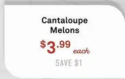 Standard Market Cantaloupe Melons offer