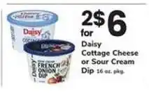 Safeway Daisy Cottage Cheese or Sour Cream Dip offer
