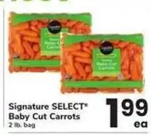 Safeway Signature Select Baby-Cut Carrots offer