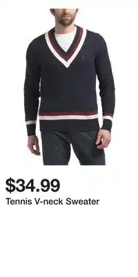 TJ Maxx Tennis V-neck Sweater offer