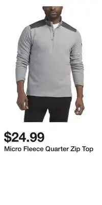 TJ Maxx Micro Fleece Quarter Zip Top offer