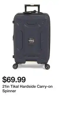 TJ Maxx 21in Tikal Hardside Carry-on Spinner offer