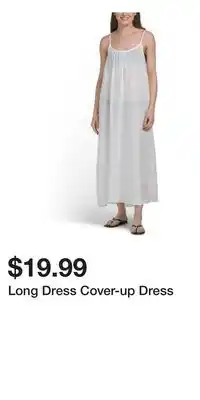 TJ Maxx Long Dress Cover-up Dress offer