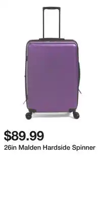 TJ Maxx 26in Malden Hardside Spinner offer