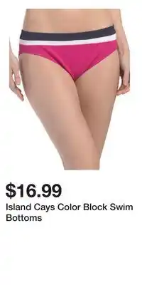 TJ Maxx Island Cays Color Block Swim Bottoms offer