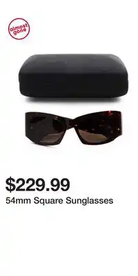 TJ Maxx 54mm Square Sunglasses offer