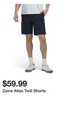 TJ Maxx Zaine Atlas Twill Shorts offer