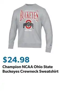 Sam's Club Champion NCAA Ohio State Buckeyes Crewneck Sweatshirt offer