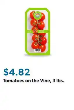 Sam's Club Tomatoes on the Vine, 3 lbs offer