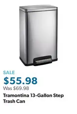 Sam's Club Tramontina 13-Gallon Step Trash Can offer