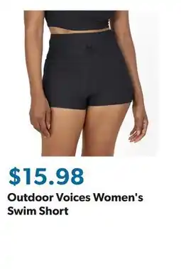 Sam's Club Outdoor Voices Women's Swim Short offer