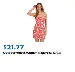 Sam's Club Outdoor Voices Women's Exercise Dress offer