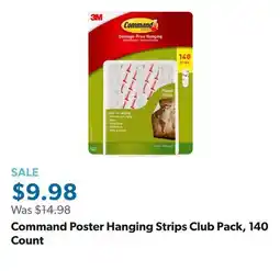 Sam's Club Command Poster Hanging Strips Club Pack, 140 Count offer