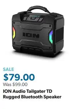 Sam's Club ION Audio Tailgater TD Rugged Bluetooth Speaker offer