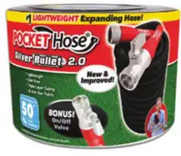 Ace Hardware Pocket Hose 50' Silver Bullet 2.0 Expanding Garden Hose offer