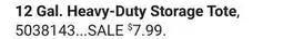 Ace Hardware Greenmade 12 Gal. Heavy-Duty Storage Tote offer