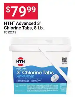 Ace Hardware HTH Advanced 3 Chlorine Tabs, 8 Lb offer