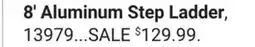 Ace Hardware 8' Aluminum Step Ladder offer